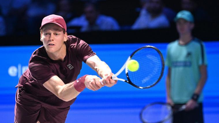 Jannik Sinner gibt in Wien wieder Vollgas. © APA / HELMUT FOHRINGER