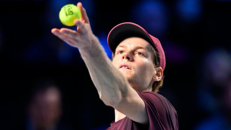 Jannik Sinner kämpft in der Wiener Stadthalle um den Titel. © APA / MAX SLOVENCIK