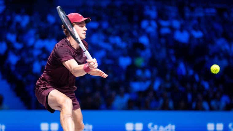 Jannik Sinner spielt im Achtelfinale gegen Flavio Cobolli. © APA / GEORG HOCHMUTH