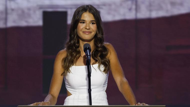 Kai Trump gibt ihr Profi-Debüt. © GETTY IMAGES NORTH AMERICA / CHIP SOMODEVILLA