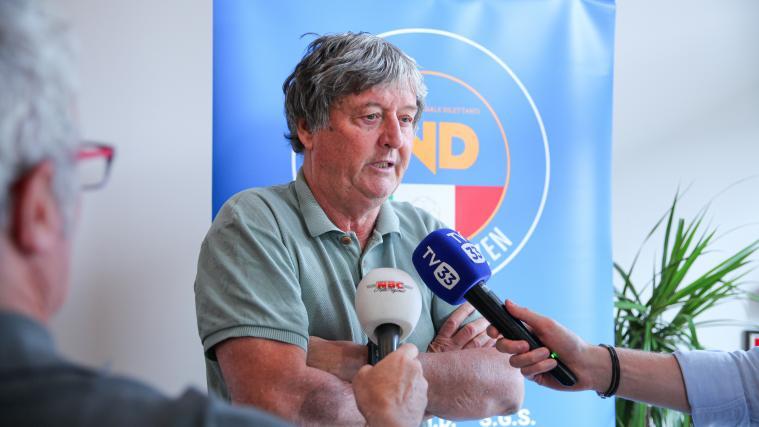 Klaus Schuster, President of the South Tyrolean Football Association. © Niccolo Dametto