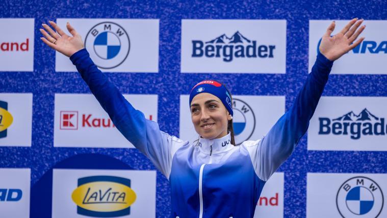 Lisa Vittozzi hat sich eindrucksvoll zurückgemeldet. © Yevenko/IBU / Yevenko/IBU