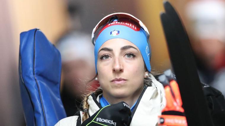 Lisa Vittozzi steht bei der offiziellen Saisoneröffnung in München im Rampenlicht. © Teyssot / Pierre TEYSSOT