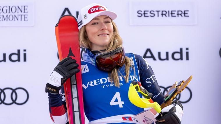 Mikaela Shiffrin steht beim Weltcup-Auftakt in Sölden im Rampenlicht. © ANSA / ANDREA SOLERO