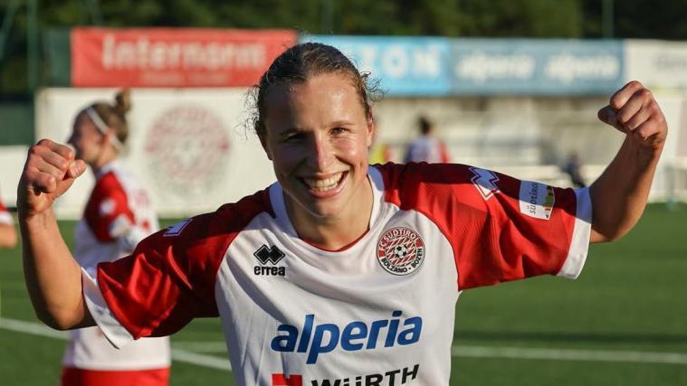 Ranja Fischer ließ die Muskeln spielen.