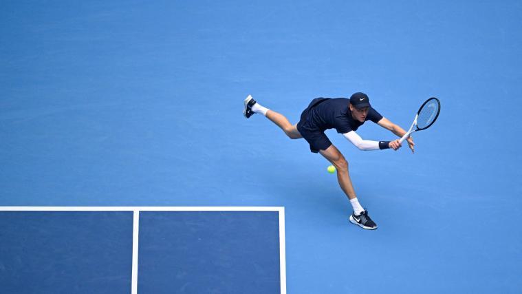 Tennis-Superstar Jannik Sinner. © APA/afp / WANG ZHAO