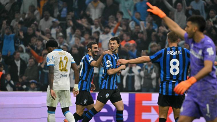 Atalanta feierte einen kuriosen Last-Minute-Sieg. © APA/afp / CHRISTOPHE SIMON