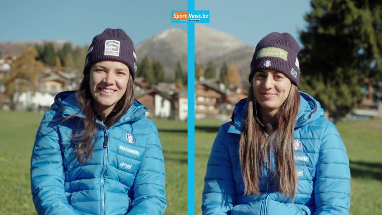 Andrea Vötter and Marion Oberhofer are South Tyrol's leading female luge athletes. The doubles team is among the medal hopefuls at the Olympic Games in Cortina. We confronted Vötter/Oberhofer with some rather unusual questions in our double interview. © stol