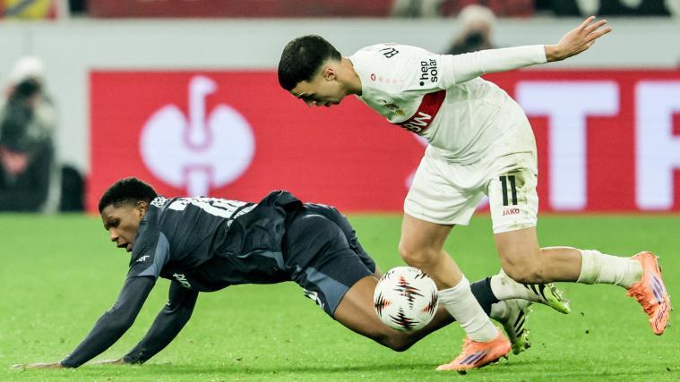 Bilal El Khannouss wurde für Stuttgart zum Dosenöffner. © ANSA / RONALD WITTEK