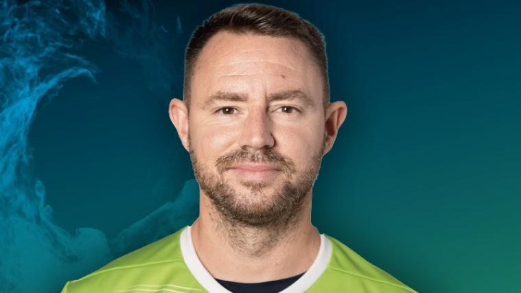 Brixens Spielertrainer Bruno Brzic treffen auf Cingoli.