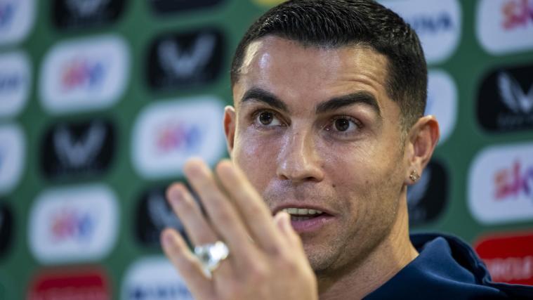 Cristiano Ronaldo war zu Besuch bei Donald Trump. © ANSA / JOSÉ SENA GOULÃO