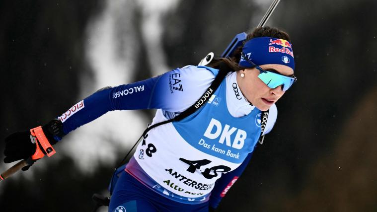 Dorothea Wierer und Co. haben in Norwegen und Schweden abgeliefert. © APA/afp / MARCO BERTORELLO