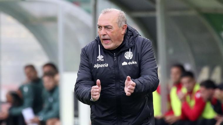 Fabrizio Castori zeigte sich mit der Leistung seiner Mannschaft zufrieden. © FELICE CALABRO' / Felice Calabro'