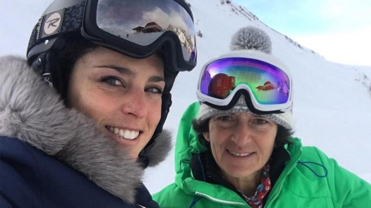 Federica Brignone und ihre Mama Maria Rosa Quario.