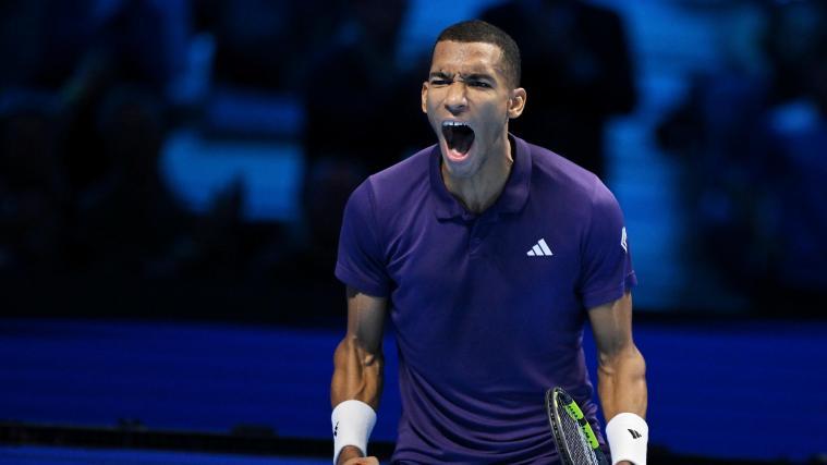 Felix Auger-Aliassime kämpfte sich in Turin zurück. © ANSA / Alessandro Di Marco