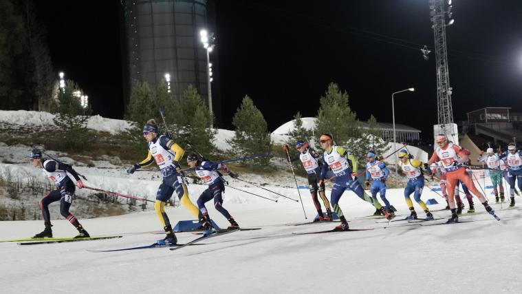 In Östersund stiegt dieser Tage das erste Wochenende des Biathlon-Weltcups. © ANSA / Björn Larsson Rosvall/TT