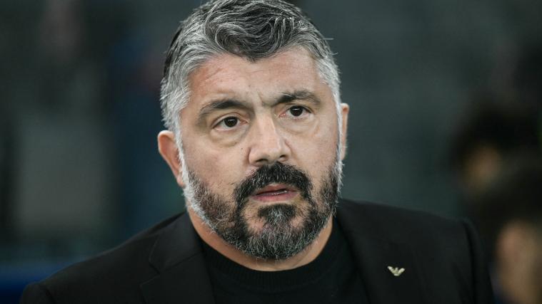 Italien-Trainer Gennaro Gattuso war fuchsteufelswild. © AFP / STEFANO RELLANDINI