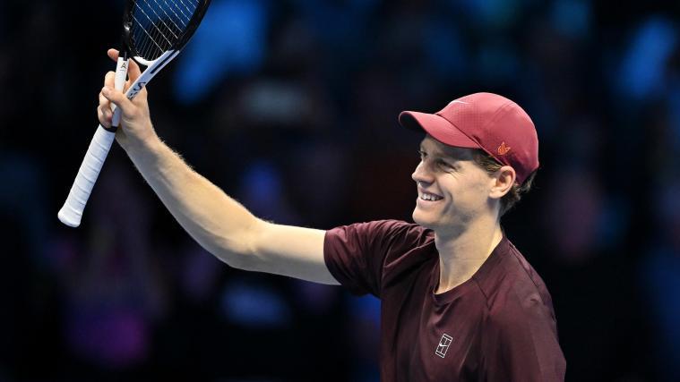 Jannik Sinner hat in Turin Grund zur Freude. © ANSA / Alessandro Di Marco
