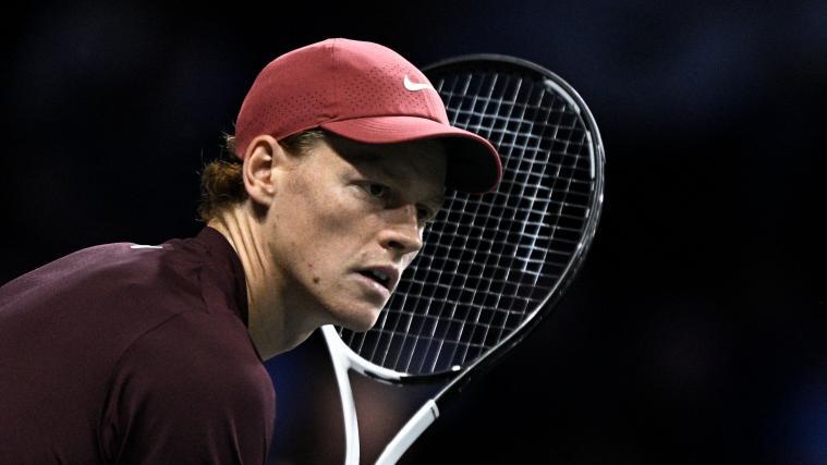 Jannik Sinner steht im Finale von Paris. © APA/afp / JULIEN DE ROSA