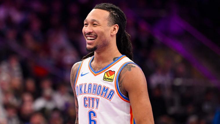 Jaylin Wiliams eilt mit den Thunder von Sieg zu Sieg. © APA / ALEX GOODLETT