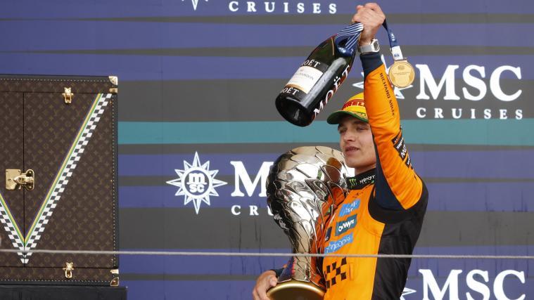Lando Norris kämpft um Anerkennung. © ANSA / Sebastiao Moreira