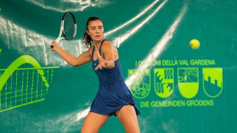 Laura Mair ist die Südtiroler Hoffnung in Gröden.