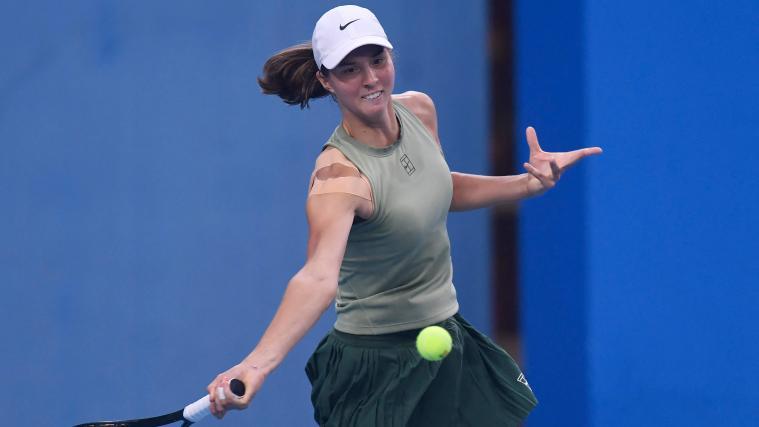 Lilli Tagger verblüfft die Tenniswelt. © APA/afp / STR