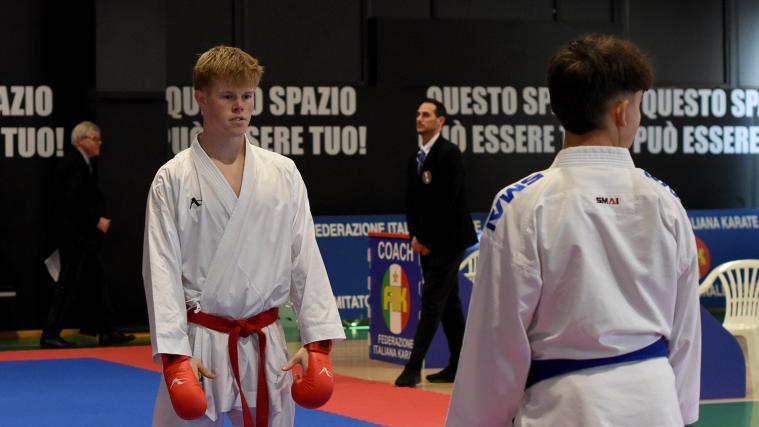 Lorenz Mantinger von Karate Mühlbach. © KARATE MUHLBACH