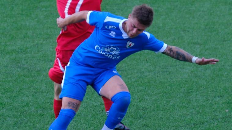 Manuel Wachtler, Stürmer des SSV Bruneck, erzielte vier Tore.