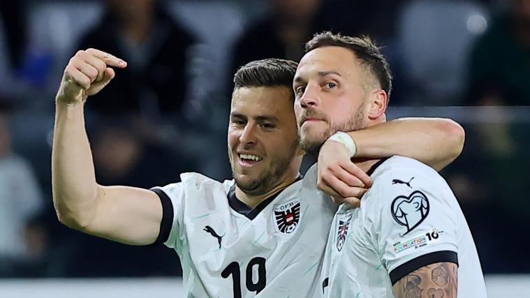 Marko Arnautovic (rechts) war der Mann des Spiels. © ANSA / MARIOS GREGORIOU