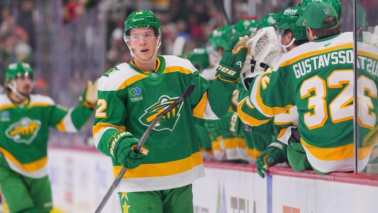 Matt Boldy und die Minnesota Wild siegten erneut. © APA / BRAD REMPEL