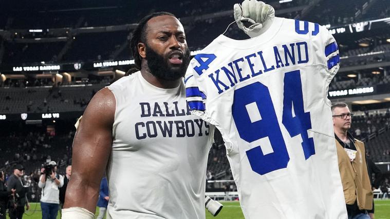 Osa Odighizuwa von den Dallas Stars gedachte seinem verstorbenem Teamkollegen. © APA / CANDICE WARD