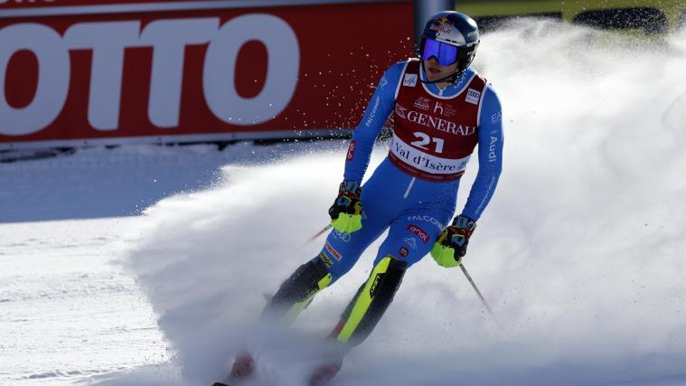 Alex Vinatzer ist in Topform. © ANSA / SEBASTIEN NOGIER