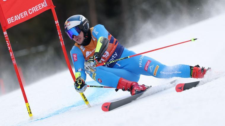 Alex Vinatzer jagt in Frankreich das nächste Top-Resultat. © APA / CHRISTIAN PETERSEN