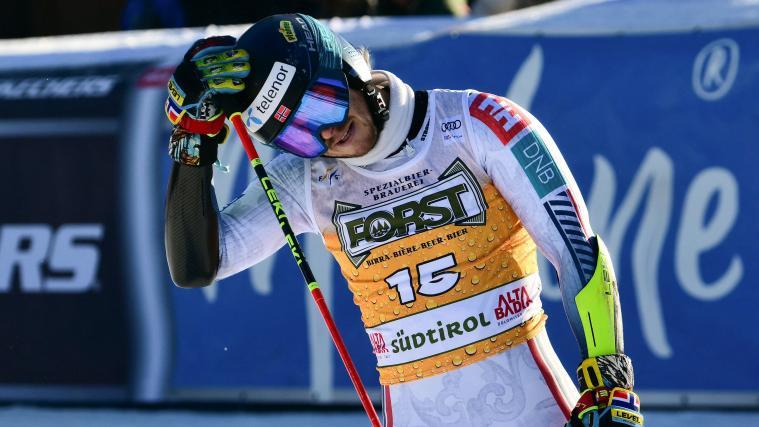 Atle Lie McGrath hat einen tiefen Einblick gegeben. © APA/afp / STEFANO RELLANDINI