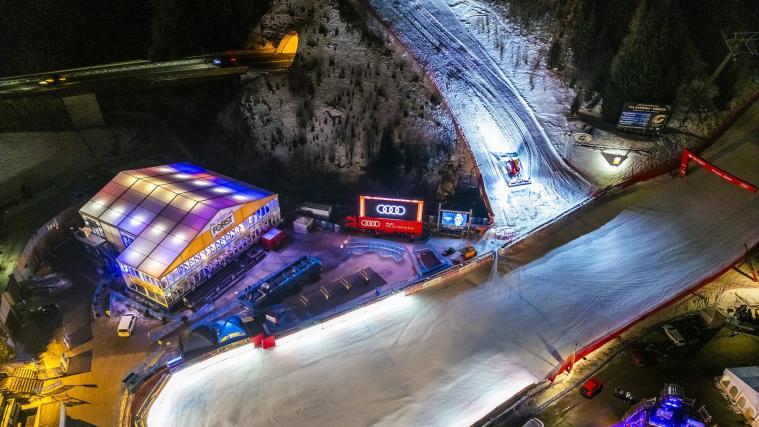 Auf der Saslong findet heuer ein weiteres Rennen statt. © Saslong Classic Club