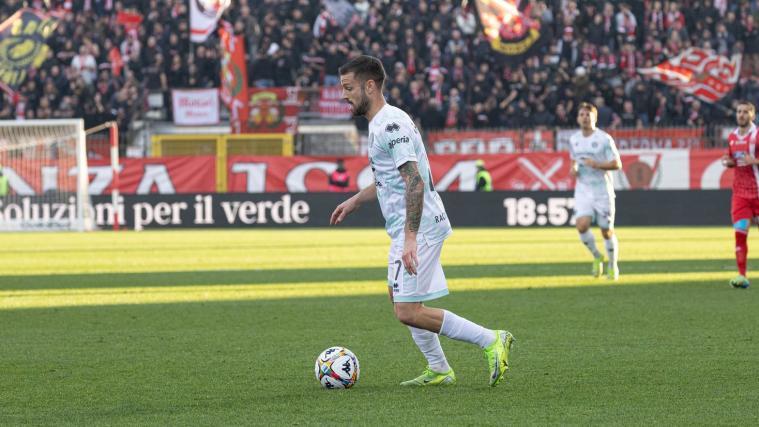 Daniele Casiraghi kämpft dem FC Südtirol um wichtige Punkte. © FC Südtirol