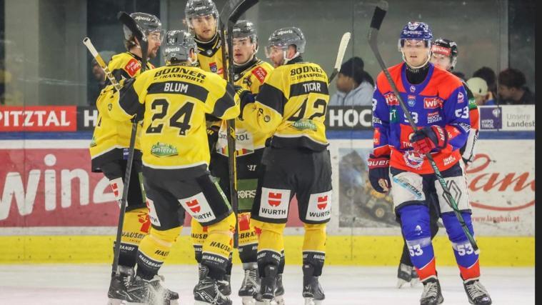 Der HC Pustertal durfte in Innsbruck des öfteren jubeln. © HC Innsbruck