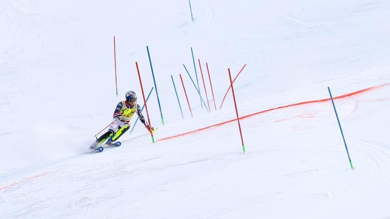 The slalom in Alta Badia kicked up a lot of dust. © ANSA / ANDREA SOLERO