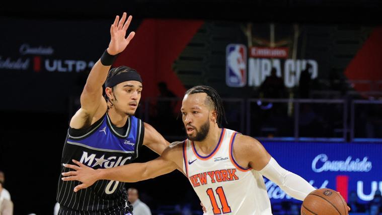 Die New York Knicks (in weiß) schlugen Orlando Magic. © APA / ETHAN MILLER