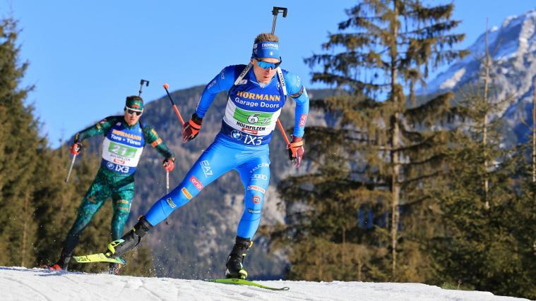 Die Staffel rund um Lukas Hofer fiel zwischenzeitlich weit zurück. © Pierre TEYSSOT