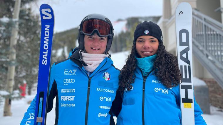 Anna Trocker (left) from South Tyrol and Giada D'Antonio from Naples will make their World Cup debuts later this year.