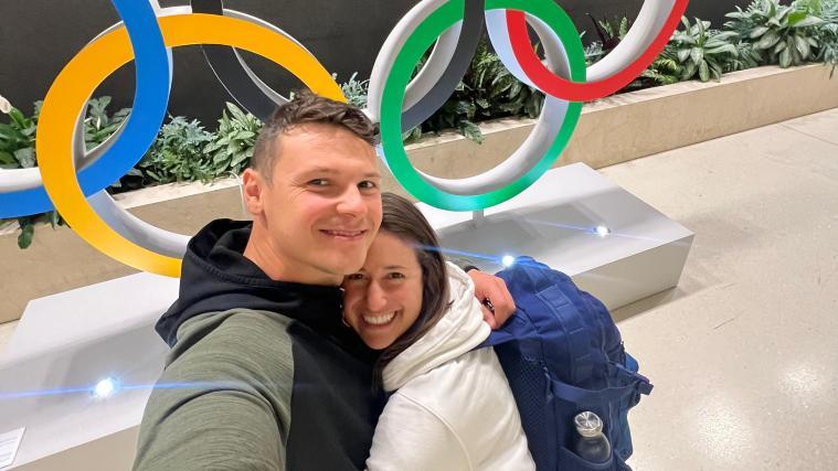 Dominik Fischnaller  mit seiner Emily.