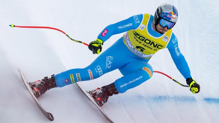 Dominik Paris greift in Livigno an. © ANSA / ANDREA SOLERO