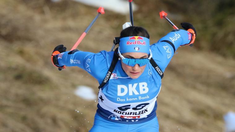 Dorothea Wierer geht von Platz vier ins Rennen. © Teyssot / Pierre TEYSSOT