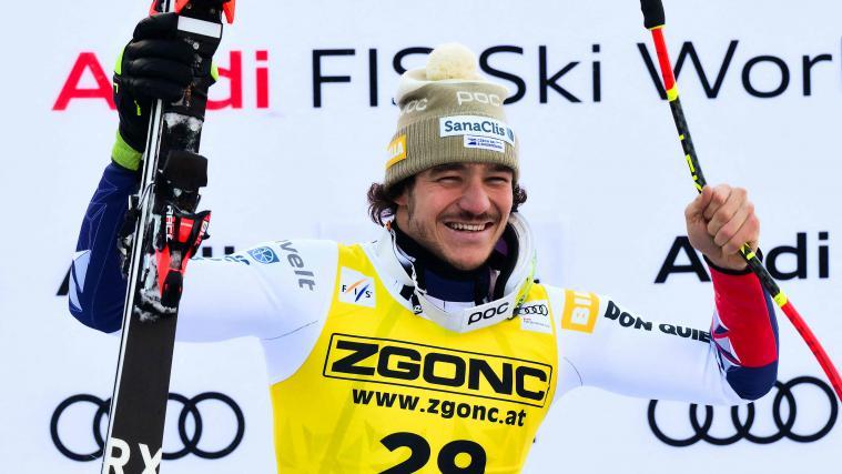 Ein Tscheche sorgte in Gröden für die große Sensation. © APA/afp / STEFANO RELLANDINI