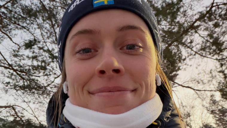 Elvira Öberg spricht über ihre Weihnachtsferien. © Social Media