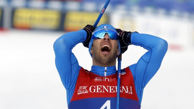 Groß war der Jubel bei Federico Pellegrino. © Pentaphoto