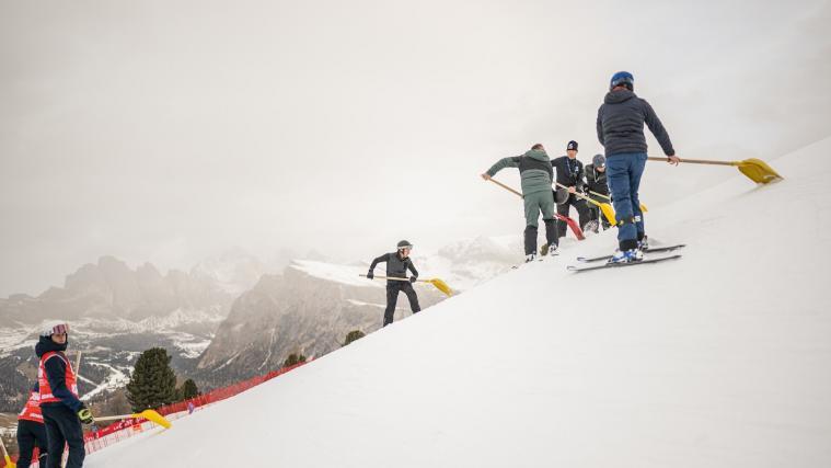 In Gröden wird am Mittwoch nicht gefahren. © Saslong Classic Club