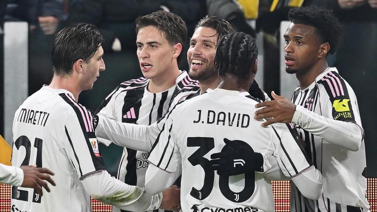 Juventus zog in das Viertelfinale ein. © ANSA / Alessandro Di Marco